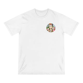 ourAXO FAVORITE ARTISTS COLLECTION, 100% ORGANIC T-SHIRT INSPIRED BY FRIDA KAHLO