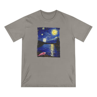 AXOLOTL VAN GOGH'S "STARY NIGHT" 100% ORGANIC COTTON