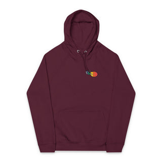 LGBT Axo Unisex Eco Raglan Hoodie (Embroidery)