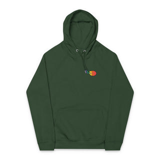 LGBT Axo Unisex Eco Raglan Hoodie (Embroidery)