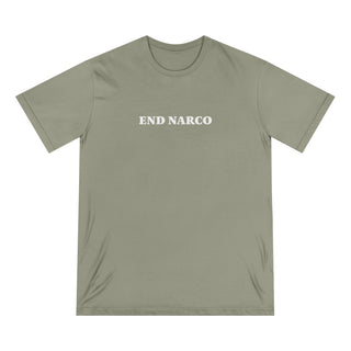 "END NARCO" CAUSE COLLECTION - 100% ORGANIC COTTON T-SHIRT