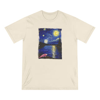 AXOLOTL VAN GOGH'S "STARY NIGHT" 100% ORGANIC COTTON