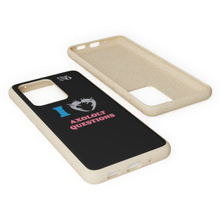 I Love Axolotl Questions phone case