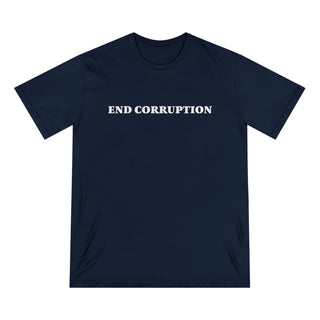 "CORRUPTION" - 100% ORGANIC COTTON