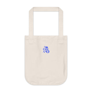 "AXOLOTL BLUE" TOTE BAG - 100% CERTIFIED ORGANIC COTTON