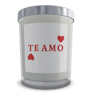 Te Amo Candle White