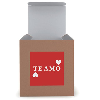 "TE AMO' CANDLE - 100% SUSTAINABLE