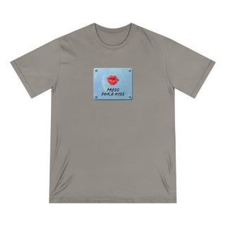 "PRESS KISS ' T-SHIRT - 100% ORGANIC COTTON