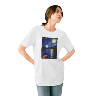 AXOLOTL VAN GOGH'S "STARY NIGHT" 100% ORGANIC COTTON