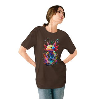 AXOLOTL T-SHIRT: 100% ORGANIC