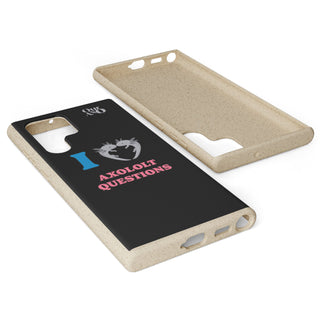 I Love Axolotl Questions phone case