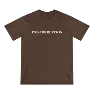 "CORRUPTION" - 100% ORGANIC COTTON