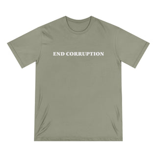 "CORRUPTION" - 100% ORGANIC COTTON
