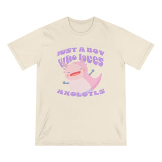JUST A BOY HOW LOVES AXOLOTLS T-Shirt