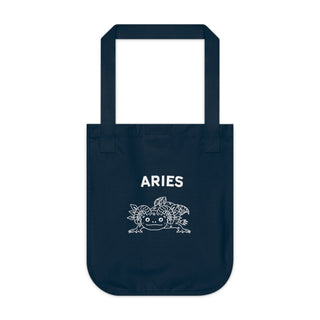 "ARIES SIGN" TOTE BAG FROM ZODIAC COLLECTION - 100% CERTIFIED ORGANIC COTTON