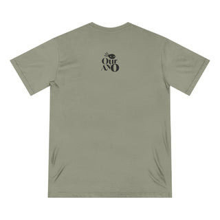 OurAXO X Artist hand drawn by our in-house artist inspired by Frida Kahlo with Axolotl - 100% organic t-shirt.