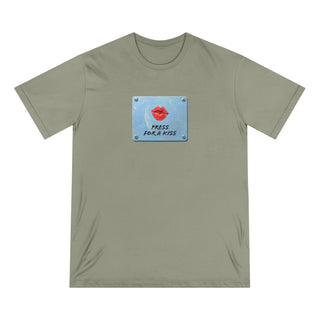 "PRESS KISS ' T-SHIRT - 100% ORGANIC COTTON