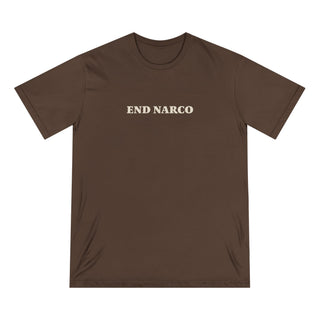 "END NARCO" CAUSE COLLECTION - 100% ORGANIC COTTON T-SHIRT