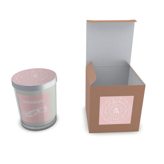 "AQUARIUS SIGN CANDLE - ouraxo