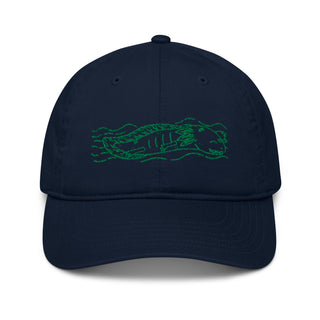 "AQUARIUS SIGN" ZODIAC COLLECTION - 100% CERTIFIED ORGANIC COTTON HAT WITH EMBROIDERY - ouraxo