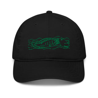 "AQUARIUS SIGN" ZODIAC COLLECTION - 100% CERTIFIED ORGANIC COTTON HAT WITH EMBROIDERY - ouraxo