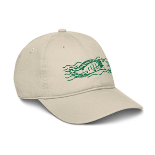 "AQUARIUS SIGN" ZODIAC COLLECTION - 100% CERTIFIED ORGANIC COTTON HAT WITH EMBROIDERY - ouraxo