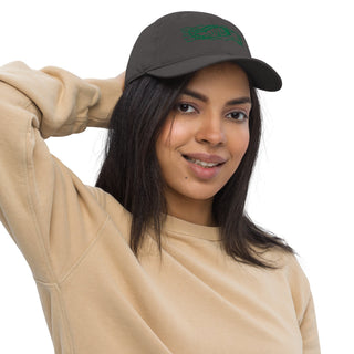 "AQUARIUS SIGN" ZODIAC COLLECTION - 100% CERTIFIED ORGANIC COTTON HAT WITH EMBROIDERY - ouraxo