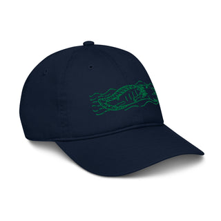 "AQUARIUS SIGN" ZODIAC COLLECTION - 100% CERTIFIED ORGANIC COTTON HAT WITH EMBROIDERY - ouraxo