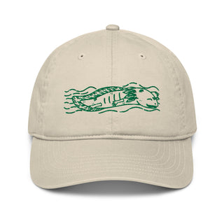 "AQUARIUS SIGN" ZODIAC COLLECTION - 100% CERTIFIED ORGANIC COTTON HAT WITH EMBROIDERY - ouraxo