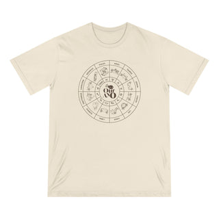 Aquarius Zodiac T Shirt |Organic Cotton | Sustainable Axolotl Apparel - ouraxo