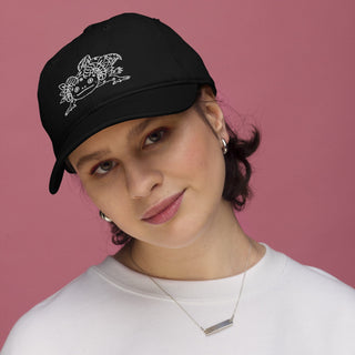 "ARIES SIGN" ZODIAC COLLECTION - 100% CERTIFIED ORGANIC COTTON HAT WITH EMBROIDERY - ouraxo
