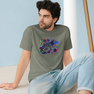AXOLOTL "BLUE AXIE" T SHIRT 100% ORGANIC COTTON - ouraxo