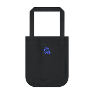 "AXOLOTL BLUE" TOTE BAG - 100% CERTIFIED ORGANIC COTTON - ouraxo