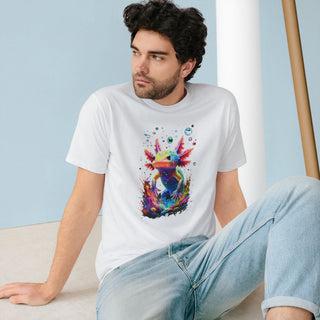 AXOLOTL "BUBBLES" T SHIRT: 100% ORGANIC - ouraxo
