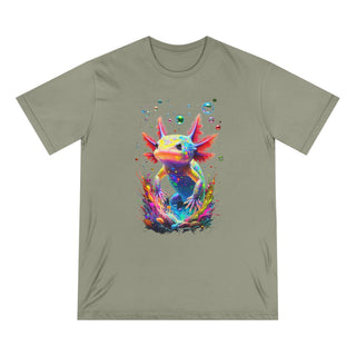 AXOLOTL "BUBBLES" T SHIRT: 100% ORGANIC - ouraxo