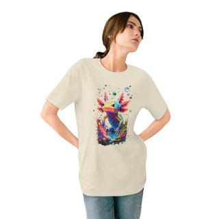 AXOLOTL "BUBBLES" T SHIRT: 100% ORGANIC - ouraxo
