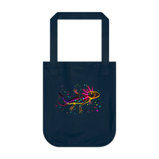 "AXOLOTL DREAM OF" TOTE BAG - 100% CERTIFIED ORGANIC COTTON - ouraxo