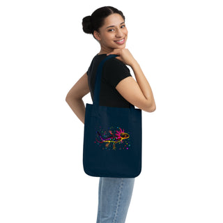 "AXOLOTL DREAM OF" TOTE BAG - 100% CERTIFIED ORGANIC COTTON - ouraxo