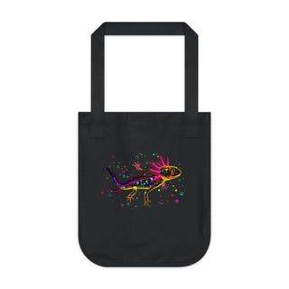 "AXOLOTL DREAM OF" TOTE BAG - 100% CERTIFIED ORGANIC COTTON - ouraxo