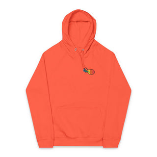 AXOLOTL LOGO "LGBT" EMBROIDERED HOODIE UNISEX - ouraxo