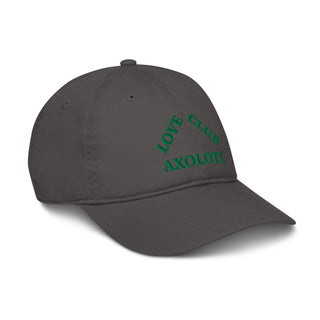 "AXOLOTL LOVE CLUB" HAT ORGANIC COTTON - ouraxo