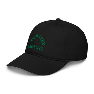 "AXOLOTL LOVE CLUB" HAT ORGANIC COTTON - ouraxo