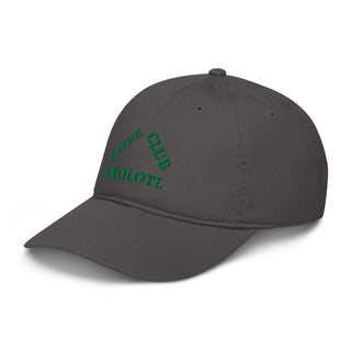 "AXOLOTL LOVE CLUB" HAT ORGANIC COTTON - ouraxo