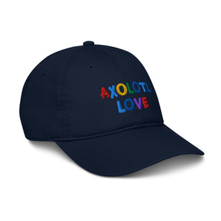 "AXOLOTL LOVE" HAT ORGANIC COTTON - ouraxo