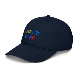 "AXOLOTL LOVE" HAT ORGANIC COTTON - ouraxo
