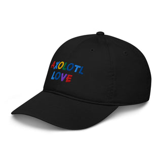 "AXOLOTL LOVE" HAT ORGANIC COTTON - ouraxo