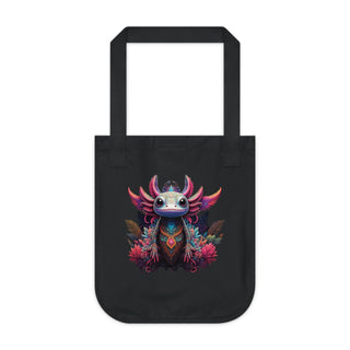 "AXOLOTL MEXICO" TOTE BAG - 100% CERTIFIED ORGANIC COTTON - ouraxo