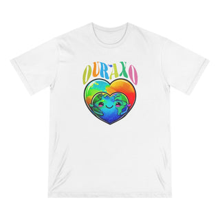 AXOLOTL "ourAXO HEART" T SHIRT 100% ORGANIC COTTON - ouraxo
