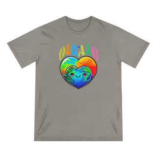 AXOLOTL "ourAXO HEART" T SHIRT 100% ORGANIC COTTON - ouraxo
