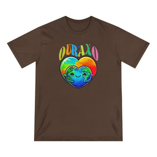 AXOLOTL "ourAXO HEART" T SHIRT 100% ORGANIC COTTON - ouraxo